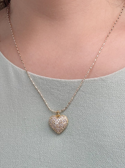 Collar Corazón Plano